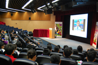 Guest speaker Dr Daniel Ho talked about the myths and harms of alcohol drinking with students