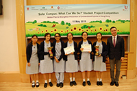 “Safer Campus - What can we do?” student project competition second round adjudication cum prize presentation ceremony 11 May 2019