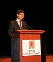 Dr TH LEUNG, Head of the Surveillance and Epidemiology Branch, Centre for Health Protection of the Department of Health, welcomed all the guests and participants
