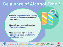 Be aware of Alcohol Trap