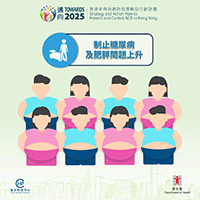 【《邁向2025：香港非傳染病防控策略及行動計劃》-  制止糖尿病及肥胖問題上升】