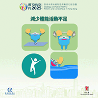 【《邁向2025：香港非傳染病防控策略及行動計劃》-  減少體能活動不足】