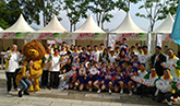 “ Move For Health” Flash Mob at the Plaza of Sha Tin Town Hall and the “ 7th Hong Kong Games” Opening Ceremony