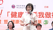 Director of Health, Dr. Chan Hon-yee Constance, gave the Speech